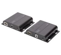DIGITUS DS-55122 Extensor HDMI/Divisor HDMI - UHD 4K 30 Hz - 120 m con Cable LAN