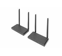 DIGITUS DS-55321 Extensor KVM HDMI inalámbrico - Full HD 1080p 60 Hz - Alcance 200 m - Set: Emisor y Receptor - Loop-out, IR Infrarrojos