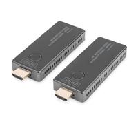 DIGITUS DS-55323 Extensor HDMI inalámbrico - UHD 4K/30 Hz - 30 m de Alcance - Set: Transmisor y Receptor - HDMI a HDMI - Plug & Play - HDMI 2.0/1.4 & HDCP 2.2/1.4