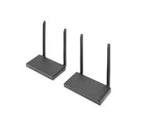 DIGITUS DS-55328 Extensor KVM HDMI inalámbrico/HDMI Splitter (1:4) - UHD 4K/30 Hz - 150 m de Alcance - Set: transmisor y Receptor - Loop-out, Infrarrojos IR - HDMI 2.0 y HDCP 2.2