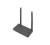 DIGITUS DS-55329 Extensor KVM HDMI inalámbrico/HDMI Splitter (1:4) - UHD 4K/30 Hz - 150 m de Alcance - Unidad receptora para DS-55328 - Loop-out, Infrarrojos IR - HDMI 2.0 y HDCP 2.2