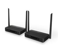 Digitus DS-55360 Extensor HDMI inalámbrico con KVM hasta 100m | UHD 4K@60Hz | Audio | Baja latencia 16ms (Conjunto)