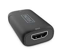 DIGITUS DS-55521 Repetidor, Extensor, Amplificador de señal HDMI - UHD 4K/60 Hz Máx. 15 m - Full HD (1920 x 1080p) Máx. 20 m - HDMI 2.0b, HDCP 2.2/1.x, HDR10, HDR10+, HLG, DolbyVision