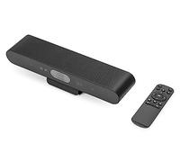 DIGITUS DS-55581 Video Bar Mini, Sistema de videoconferencia - Cámara Webcam 4K UHD 30 Hz ePTZ - 2 Micrófonos internos - Altavoz Interno 2 W - Autoenfoque y Zoom, Cancelación de Eco