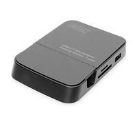 DIGITUS Estación de acoplamiento para smartphone, 2 USB 2.0, 1 USB 3.0 Hub 1 HDMI, 1 SD 2.0, 1 microSD 2.0