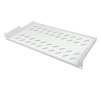 Digitus Estante fijo 19" 1U, montaje frontal, 15 kg, para armarios de red y servidores, gris