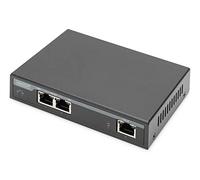 DIGITUS Extensor Gigabit 4PPoE de 2 Puertos, 802.3at, 60 W