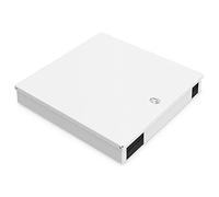 DIGITUS FO Caja de Empalme - 48 Fibras - Clase de protección IP20 - Montaje en Pared - Fibra óptica Unibox - Gris