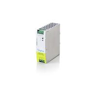 DIGITUS Fuente de alimentación Industrial para Carril DIN - 24 V CC / 5 A / 120 W - Tensión de Entrada 90-264 V CA - 40 mm de Ancho - Montaje en Carril DIN en Armario eléctrico - Gris