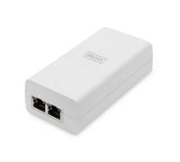 DIGITUS Gigabit Ethernet PoE Inyector - Activo Midspan - PoE Standard 802.3af -