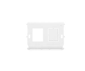 DIGITUS Inserto para base de conexión de datos con tapa abatible - soporte para módulo keystone - IP44 - para DN-93844-OD