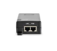 Inyector DIGITUS PoE + - IEEE802.3at - Gigabit Ethernet - 30 vatios - máx.55 voltios - fuente de alimentación pin 4/5 (+) y 7/8 (-)