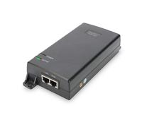Inyector PoE Ultra - 802.3at - 60 W - Gigabit Ethernet - 10,100,1000 Mbit/s - IEEE 802.3at - Negro - 400 m - China