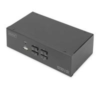 Digitus - KvM-/audiO-/usB-Switch - 4 X Kvm Port(s) - 1 Lokaler Benutzer - Desktop (dS-12883)