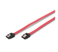 Digitus - lote de 5 cables de conexión sata ii/iii tipo l con clip de