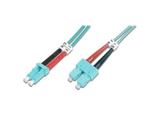 Digitus lwl - cable de pares trenzados (om1, 7 m st a sc de fibra ópt