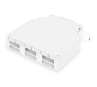 DIGITUS LWL splicing box, DIN rail mounting, 6 ports, for SC Duplex couplings, m