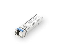 DIGITUS Módulo Gigabit SFP compatible con HP, Mini GBIC, modo único, LC Simplex (BiDi), Tx 1310 nm / Rx 1550 nm, 20 km, 1,25 Gbit/s.