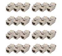 Digitus Módulo Keystone Cat-6A Apantallado - 24 Unidades - RJ45 - Diseñable - 50