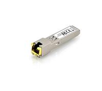 DIGITUS Módulo SFP Gigabit - 1,25 Gbit/s - Compatible con HP - Para latiguillo de cobre CAT 5 - Mini GBIC - Conector hembra RJ45 - Alcance de 100 m - Plug & Play