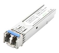 DIGITUS Módulo SFP Gigabit Universal - 1,25 Gbit/s - Mini GBIC - para cable de fibra óptica monomodo - LC Duplex - Longitud de onda de 1310 nm - Alcance de 20 km - Plug & Play