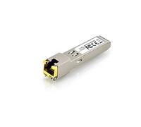 DIGITUS Módulo SFP Gigabit Universal - 1,25 Gbit/s - para cable de conexión de cobre CAT 5 - Mini GBIC - Toma RJ45 - Alcance de 100 m - Plug & Play