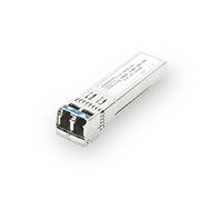 DIGITUS Módulo SFP+ universal - 10 Gbit/s - Mini GBIC - para cable de fibra óptica multimodo - LC dúplex - longitud de onda de 850 nm - alcance de 300 m - Plug & Play