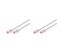 DIGITUS P S/FTP CAT6 5 m Patch Cable - Grey