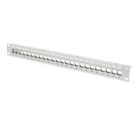DIGITUS Panel de conexión (Patch panel) - Modular - Para módulos Keystone - 19 p