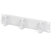 DIGITUS Panel de gestión de Cables - 10 Pulgadas, 1U - 3 Soportes guía