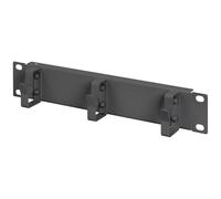 DIGITUS Panel de gestión de Cables - 10 Pulgadas, 1U - 3 Soportes guía