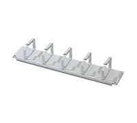 Digitus Panel de gestión de cables 2U 19 pulgadas 5 soportes guía 88,5 x 60 mm Gris