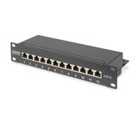Digitus Patchpanel 1HE 12-Port Cat6 ClassE RJ-45