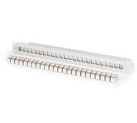 DIGITUS PatchPanel Set - 24 Puertos - con 24 módulos Keystone DN-93615 - 500 MHz - Cat 6A - Montaje en Rack en Armario de Red de 19 Pulgadas - 1 U - Gris