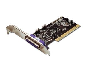 Digitus PCI Interface Card Tarjeta y Adaptador de Interfaz - Accesorio (PCI, MCS9865, SPP, Negro, FCC, CE, 1,5 Mbit/s)