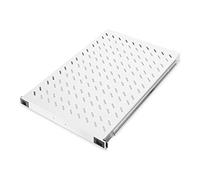 DIGITUS Professional - Baldas extraíbles para armarios de 483 mm (19") - DN-19 TRAY-2-1000 - Accesorio delantero y trasero, carga 65 kg, desde 1000 mm profundidad, 1 unidades de altura, color gris