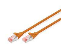 "DIGITUS Professional Cat 6 S-FTP Patch Cable Naranja Naranja 0,5 m" Cat 6 - S/F