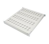 DIGITUS Professional DN-97646 - Balda con profundidad variable para instalación permanente en armarios de 19 "- carga 50 kg - desde 800 mm de profundidad de armario - 1U - color gris