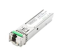 Digitus Professional DN de 81205 SFP + 10 Gbps bidireccional. Módulo, Singlemode, 10 km, TX1330/rx1270, LC Simplex Conector con Diagnóstico Digital DDM (Monitoring) Feature Plata