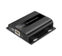 DIGITUS Receptor extensor HDMI IP para DS-55351 - UHD 4k 60 Hz - HDMI 2.0 - hasta 200 m de alcance - unidad receptora - punto a multipunto - CAT 6 - negro