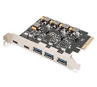 Digitus Scheda Pcie 2 UsB-C + 3 Usb A (pcie Card 2x UsB-C + 3x Usb A - 5x Superspeed 10gbps)