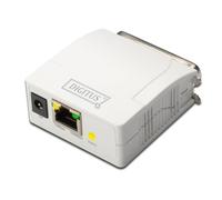 Digitus Servidor de impresora DN-13001-1 Fast Ethernet paralelo 10/100 Mbit/s 1xRJ45 1xD Blanco