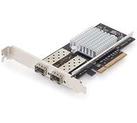 Digitus sfp 2 port 10 g pc/express tarjeta intel jl82599es chip juego