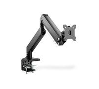 DIGITUS Soporte de mesa para monitor sencillo con muelle neumático 35", máx. 15 kg, negro
