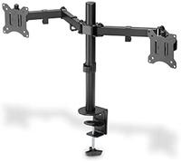 Digitus soporte de monitor universal doble con fijación a presión