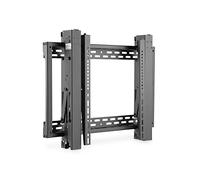 DIGITUS Soporte de Pared para TV - para televisores o monitores de 45-70" - función Pop-out - Carga máx. 70 kg - VESA 200x200 a 600x400 - protección antirrobo - Ajuste Fino - Negro
