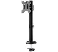 DIGITUS Soporte para monitor 1 monitor - Soporte de columna - 15-32 pulg | Capacidad de carga de 9 kg - VESA 75x75, 100x100 - Negro