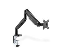 Single Gas Spring Monitor Clamp Mount 15-32", 9 kg (max.), black
