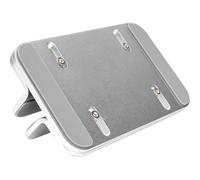 Soporte vertical para portátil plateado