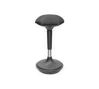 Standing Stool, height-adjustable, black